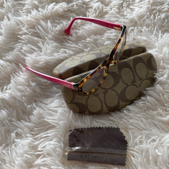 ✨coach vitage eyeglasses leopard - Picture 2 of 2